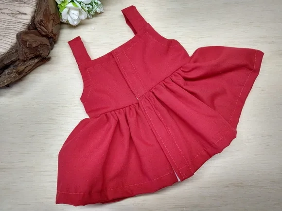 Vestido para Boneca + Calcinha* Chamar Chat