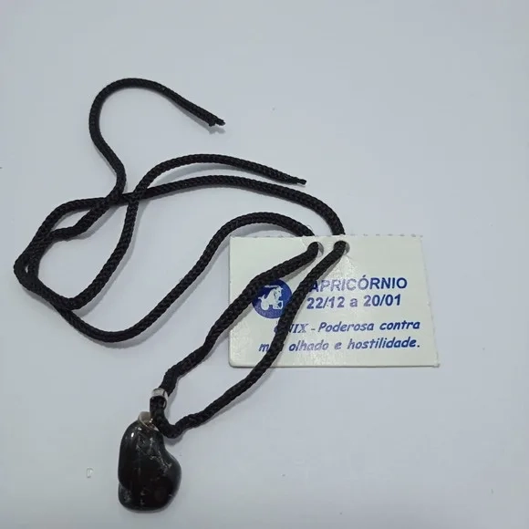 Cordao de Signo Capricornio com Pedra