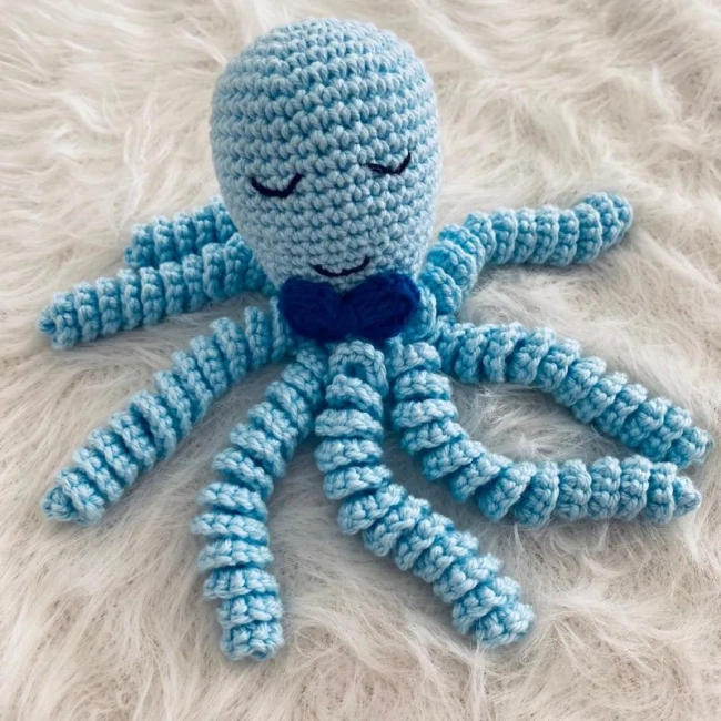 Polvo amigurumi