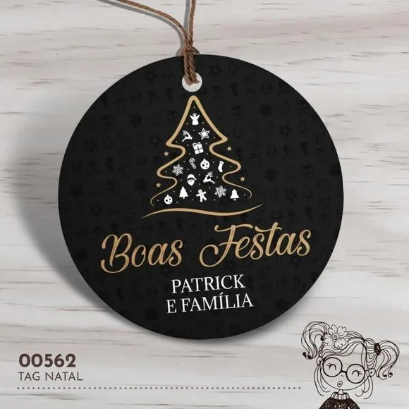 Tag Redonda Natal - 00562