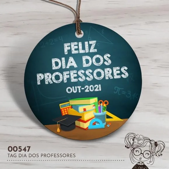 Tag Redonda Dia dos Professores - 00547