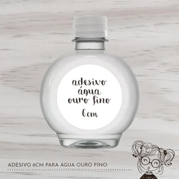 Adesivo Água Ouro Fino Monstros Sa - 00840