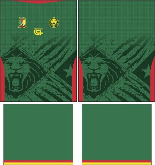 Arte Vetor Camisa Camarões Local 2026