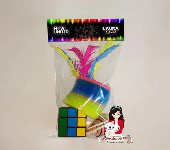 Kit Brinquedos Retrô Personalizado Tema Now United
