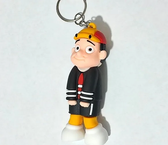 Chaveiro Quico Emborrachado 7cm