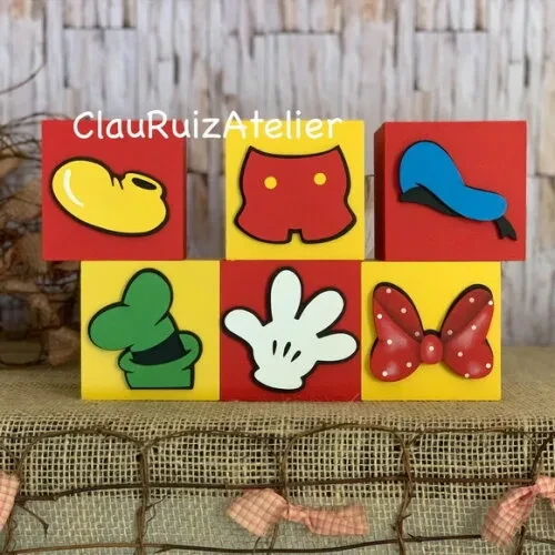 Cubos Disney 8x8cm