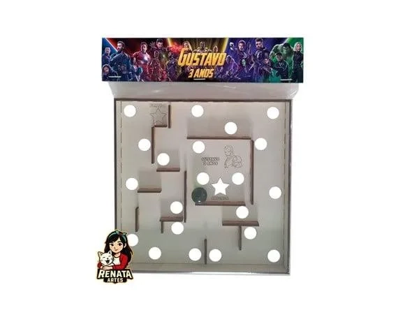 Labirinto Personalizado Lembrancinha Vingadores