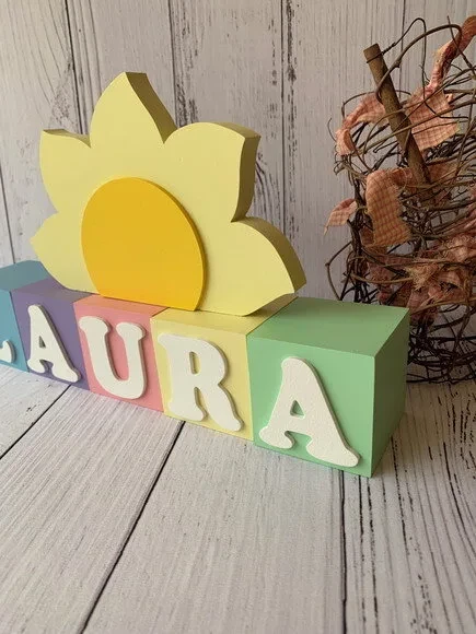 Decoração Bebê - Cubos Bal + Sol