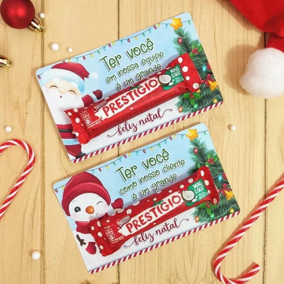 Card Prestígio Natal -não Acompanha Prestígio