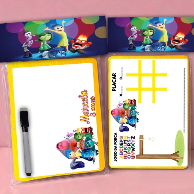 Lousa Magica Personalizada lembrancinhas da Divertidamente