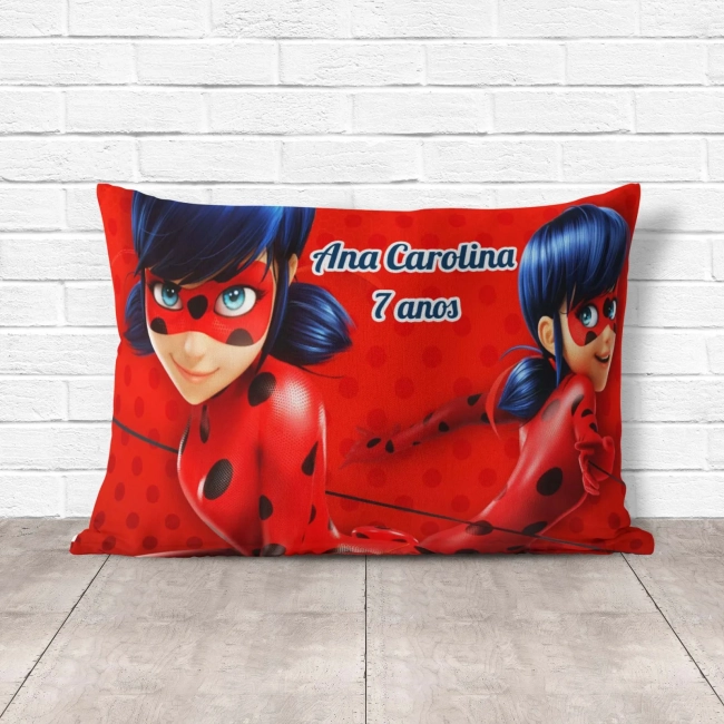 Almofada Personalizada lembrancinhas da Lady Bug