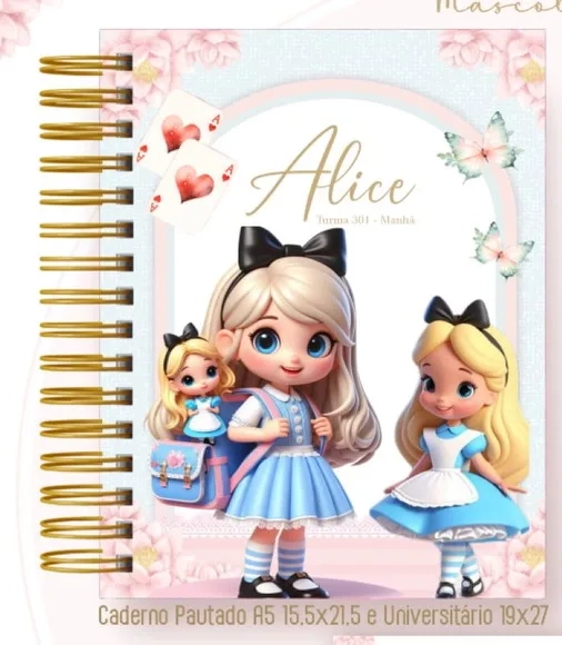 Caderno ou Agenda Personalizada