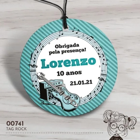 Tag Redonda Rock - 00741
