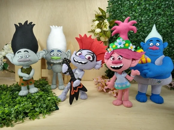 Poppy - Trolls de Feltro