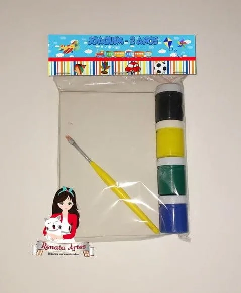 Kit Pintura Personalizado Brinquedos Antigos
