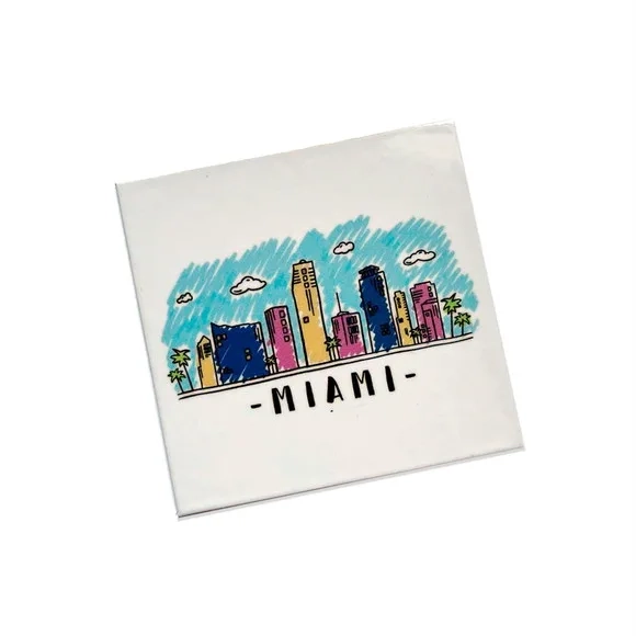 Imãs Decorativos - Miami