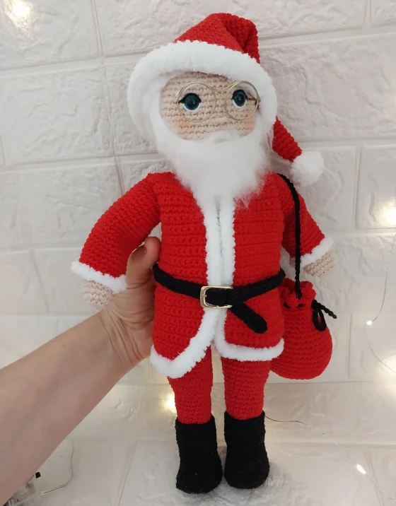 Papai Noel Amigurumi