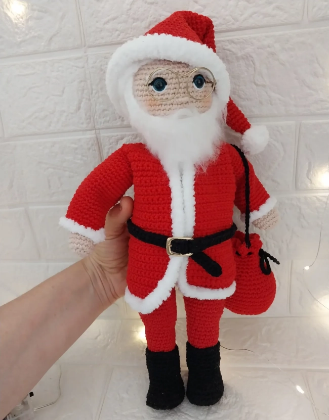 Papai Noel Amigurumi