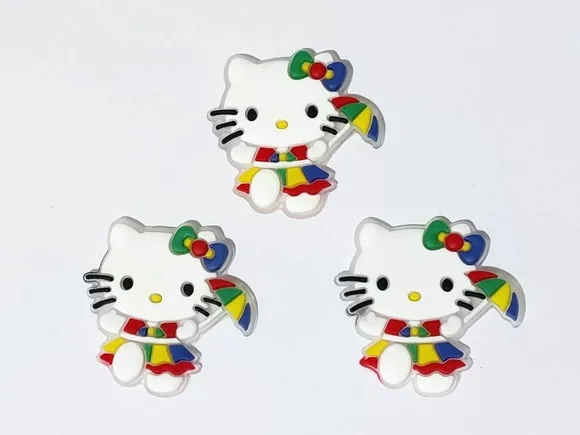Aplique Hello Kitty Carnaval Emborrachado Pacote C/6 Unidade