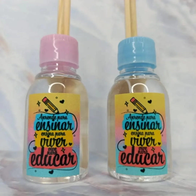 20 Lembrancinha Mini Aromatizado Dia do Professor, Chá de bebê, Casamento, Corporativo, Formatura e etc - Fazemos qualquer tema - Informar tema no chat