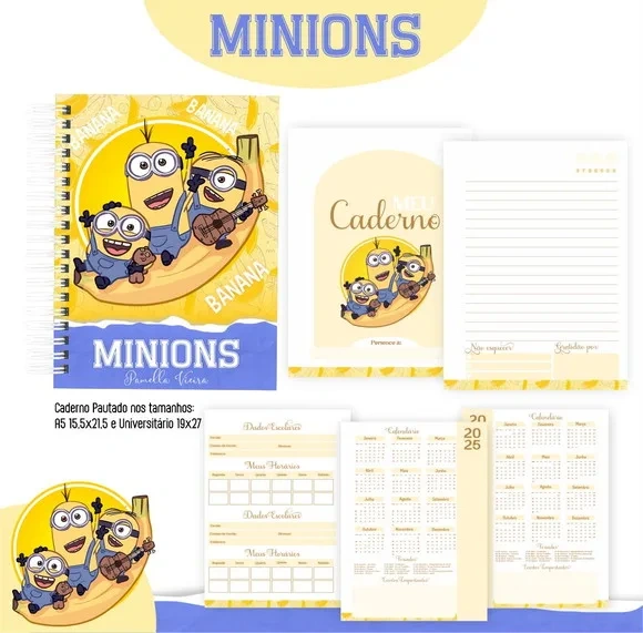 Caderno ou Agenda Personalizada