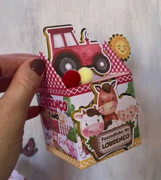 Kit Festa Fazendinha Luxo Menino