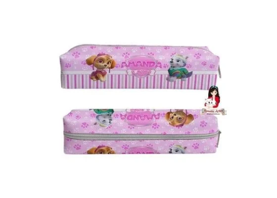 Estojo Personalizado Patrulha Canina Skye