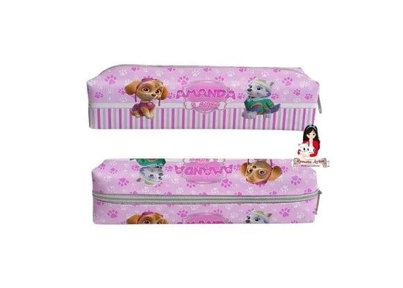Estojo Personalizado Patrulha Canina Skye