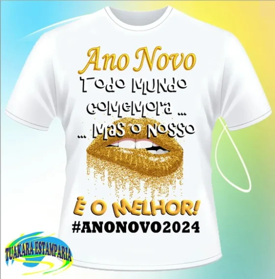 Camiseta Ano Novo 2024 - 04