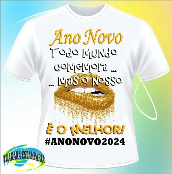 Camiseta Ano Novo 2024 - 04