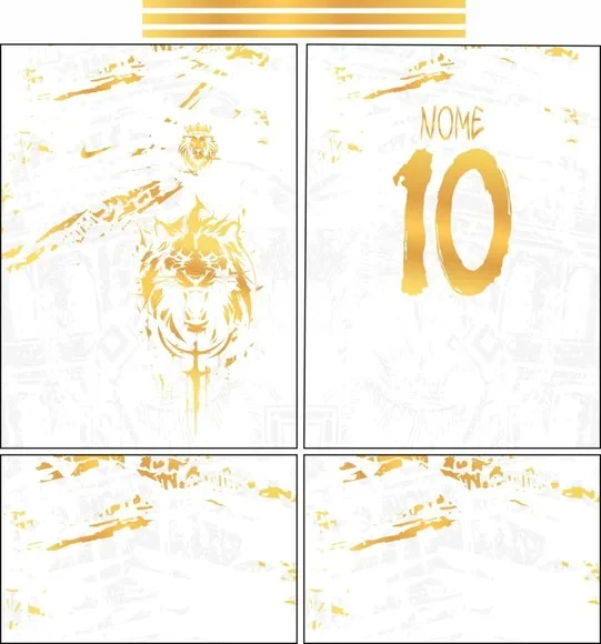 Arte Vetor Camisa Interclasse Leão Mod-682