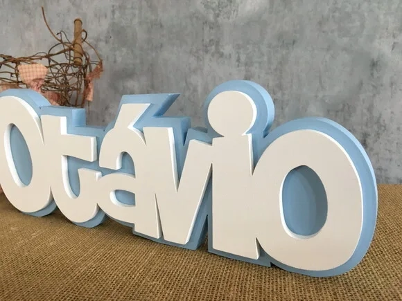 Letras Decorativas de mdf Sobreposição