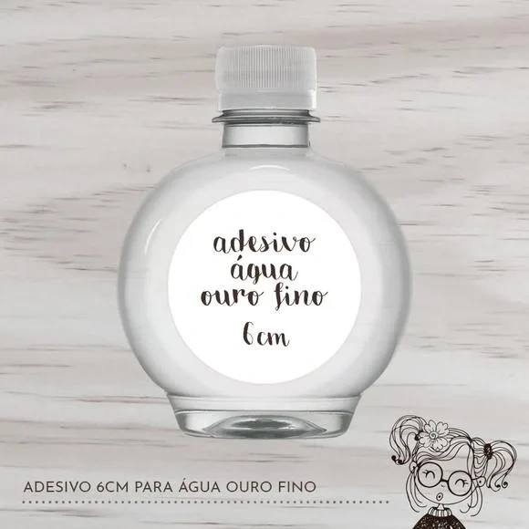 Adesivo Água Ouro Fino Ovelhinha - 00029
