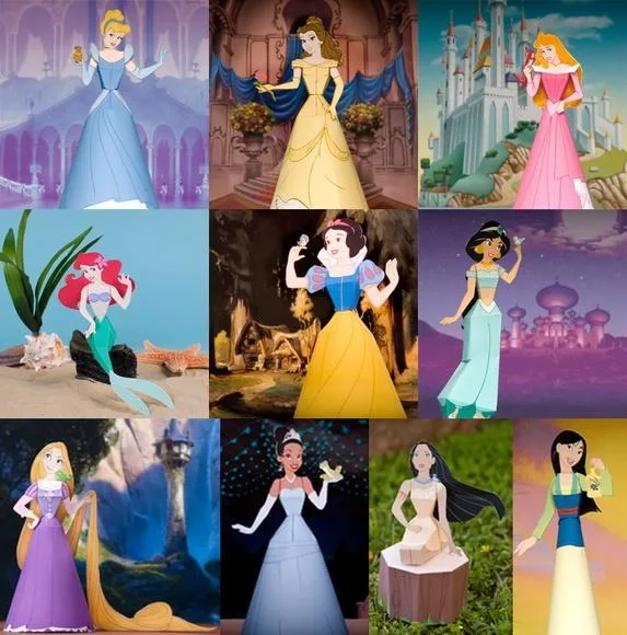 Princesas 3d - Valor Unitário