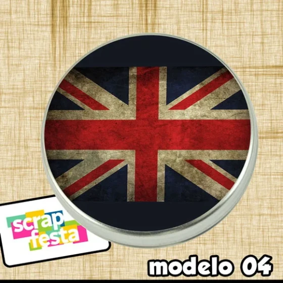 Latinhas Personalizadas Festa Reino Unido