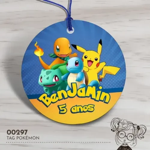 Tag Redonda Pokémon - 00297