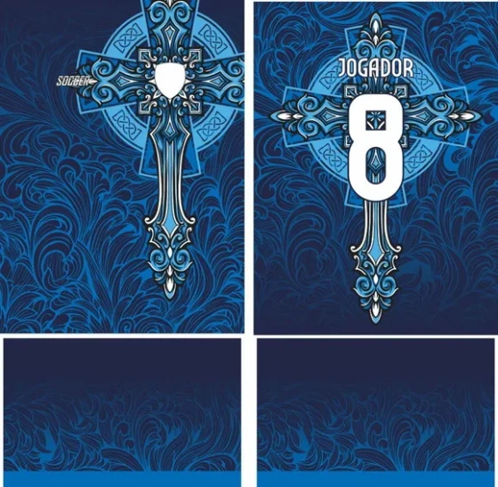 Arte Vetor Camisa Interclasse Crucifixo 315