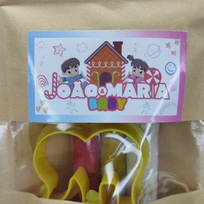 30 Unidades Kit Massinha Zip Lock - Corporativo Escola - Trabalhamos com qualquer tema - Informar tema no chat