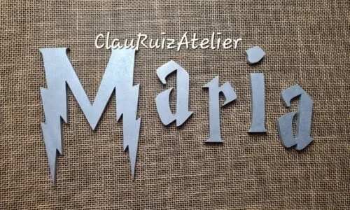 HARRY POTTER Letras Decorativas De Parede