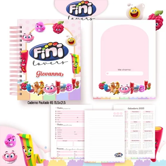 Caderno ou Agenda Personalizada