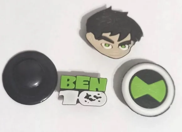 Pins para Crocs Ben 10 Variados - 6 Unidades