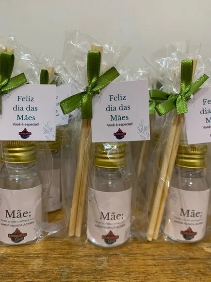 Brinde Dia das Mães Mini Aromatizador com Logo