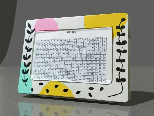 Cofrinho em  MDF - Meta de R$5.000 / R$ 10.000