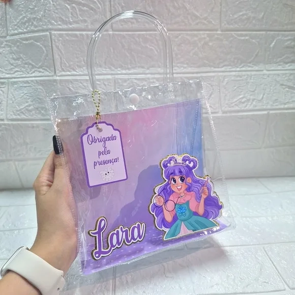 Sacola Pvc Transparente - o Diário da Princesa Desastrada