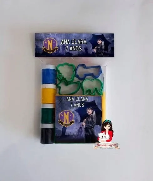 Kit Artes Personalizado Wandinha