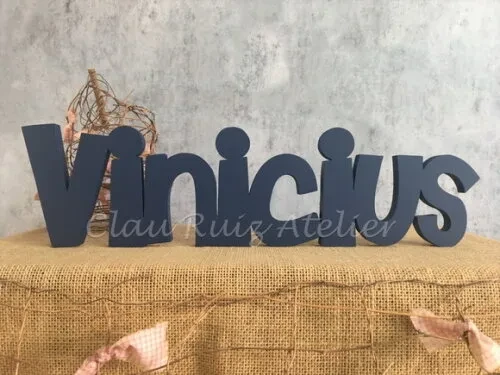 Letras de MDF -Nomes Linha CH