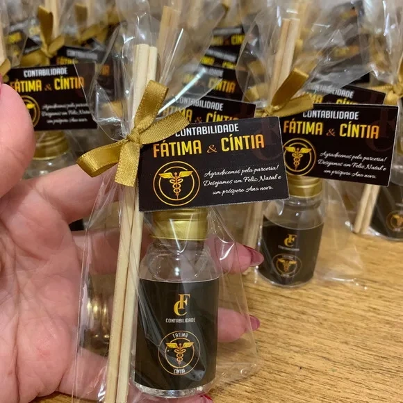Brinde Contabilidade mini aromatizador com logo
