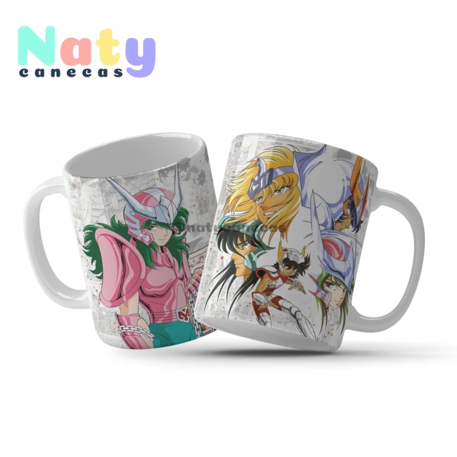 Caneca Personalizada  Cavaleiros do Zodíaco