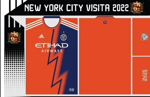 Vetor Camisa New York City Visita 2022