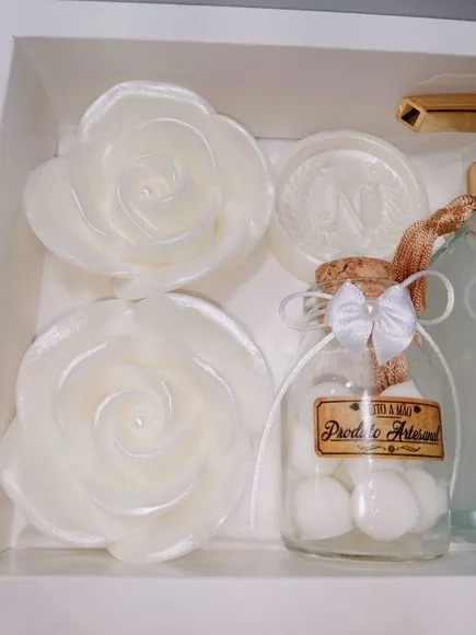 Presente de Aniversário, Sabonete Líquido Luxo com Sabonetes